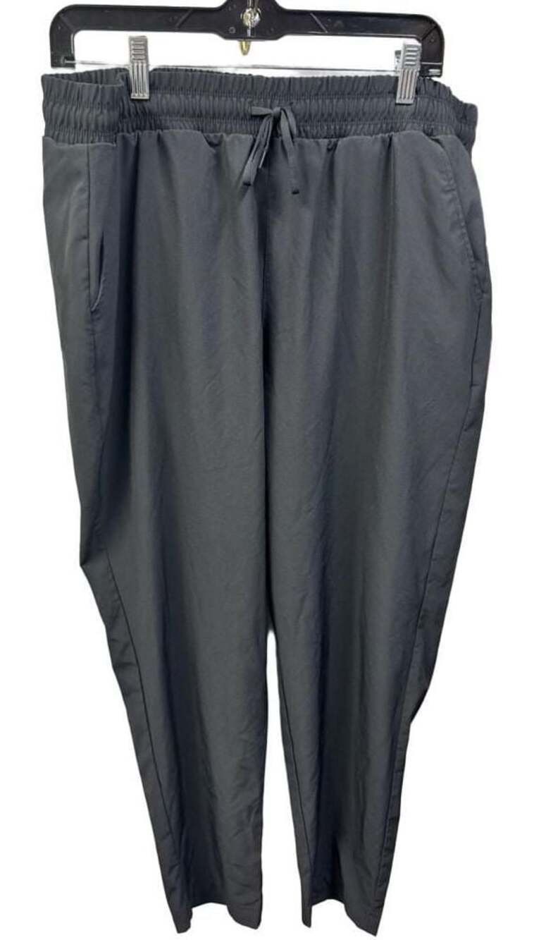 All in Motion Women's Black Drawstring Athletic Jogger Pants XXL